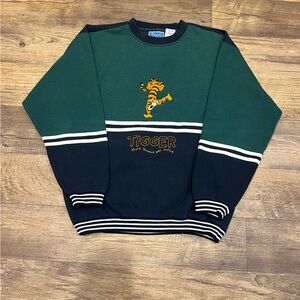 Vintage Retro Disney Winnie The Pooh Tigger Crewneck Sweatshirt